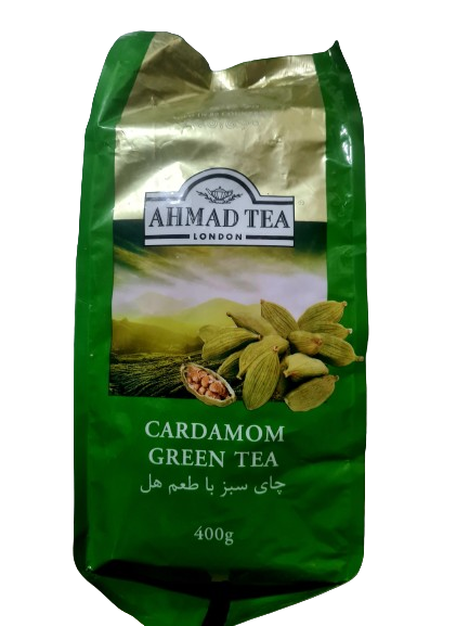 Ahmed Tea Cardamom (Elaichi) Green Tea 400gm