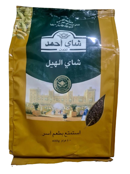 Ahmed Tea Cardamom (Elaichi) Black Tea 400gm