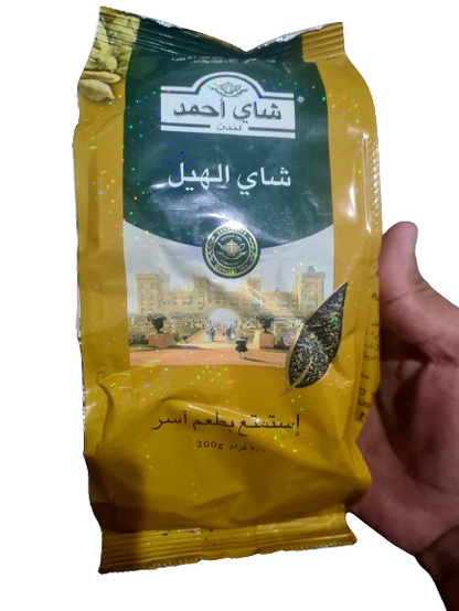 Ahmed Tea Cardamom (Elaichi) Black Tea 200gm