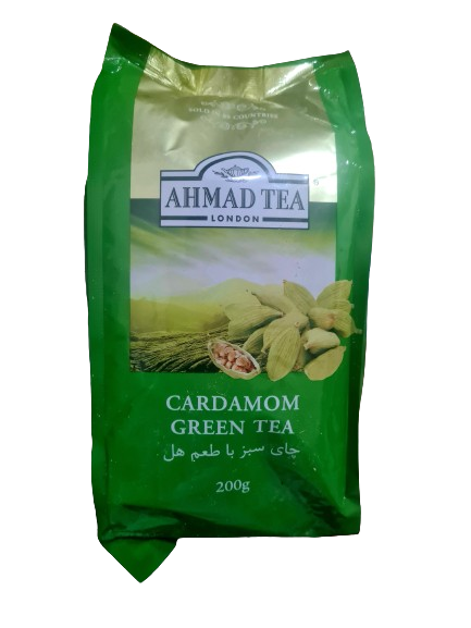 Ahmed Tea Cardamom (Elaichi) Green Tea 200gm