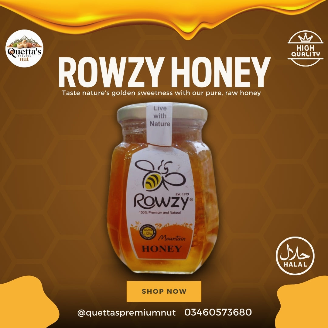 NATURAL ROWZY HONEY (SHEHAD) 700g