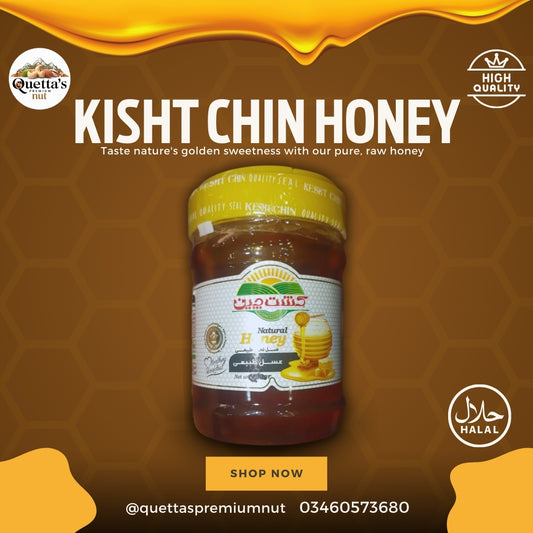 NATURAL KISHT CHIN HONEY (SHEHAD) 500g