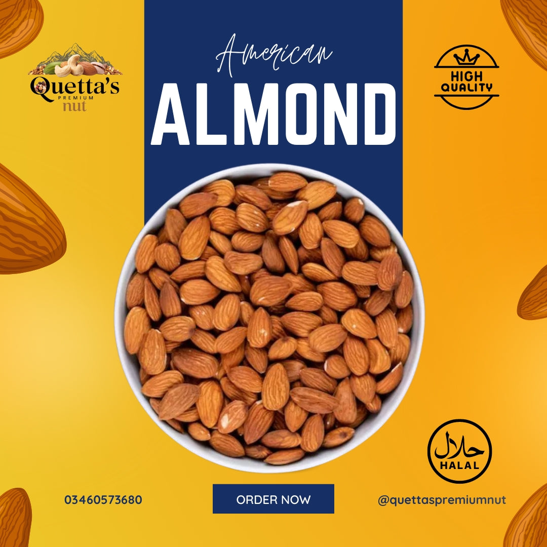 Premium Quality American Almonds (Badam) Giri/without shell